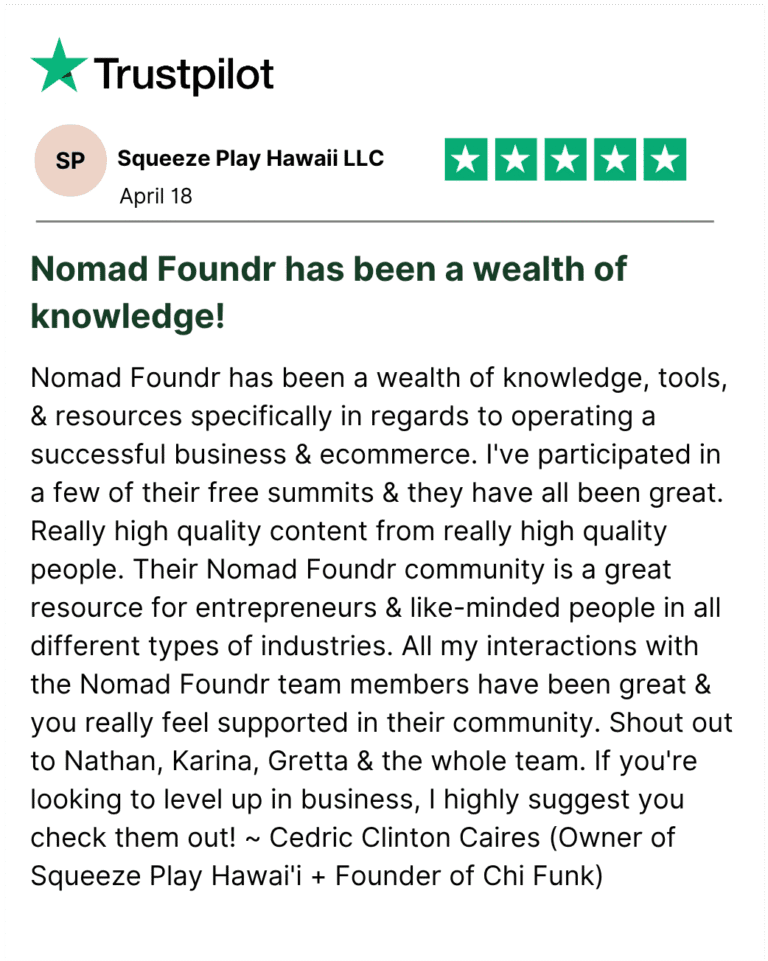 Learners testimonial