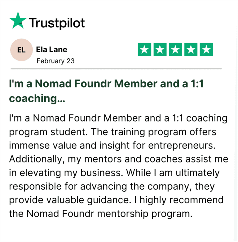 Learners testimonial