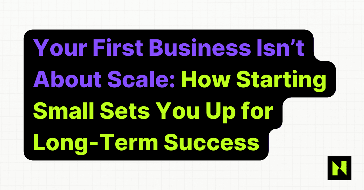 Your First Business