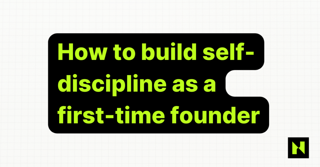 how to build self-discipline