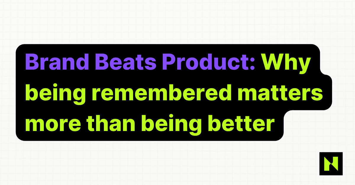 Brand Beats Product