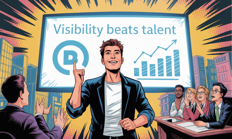 Visibility Beats Talent: Why I Stopped Ignoring My Personal Brand (And Why You Should Too)
