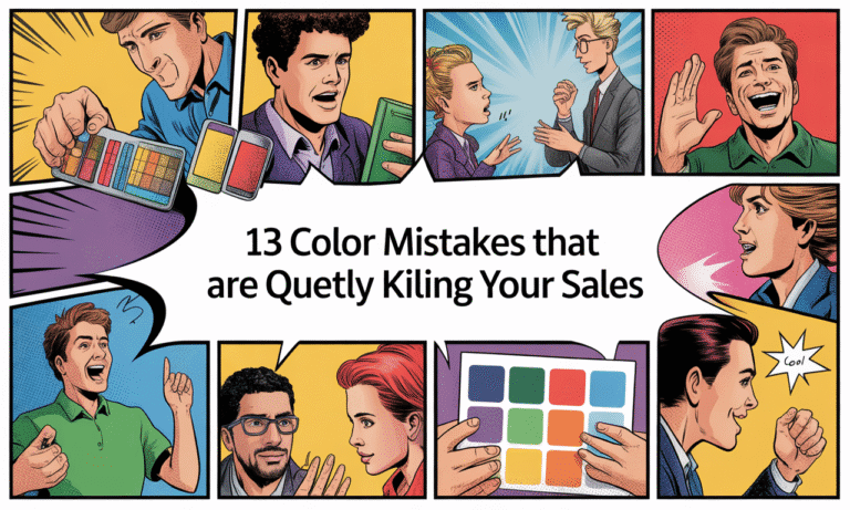 13 Color Mistakes That Are Quietly Killing Your Sales (And How to Fix Them Fast)