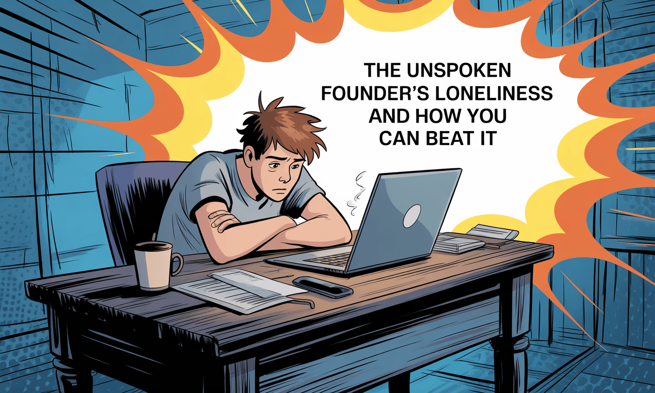 The Unspoken Founder’s Loneliness And How You Can Beat It (Toolkit Inside)