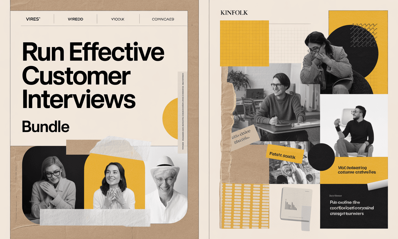 Run Effective Customer Interviews: Bundle | Nomad Foundr