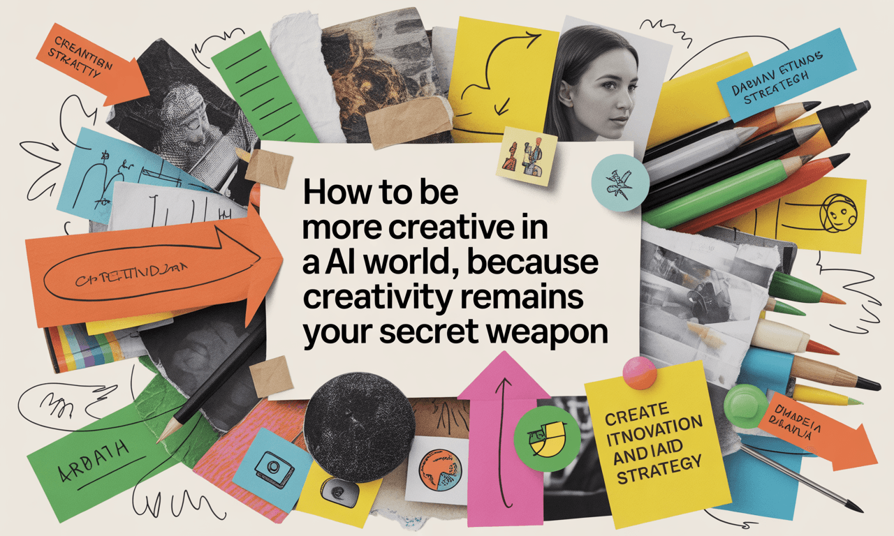 How to Be More Creative in an AI Worl