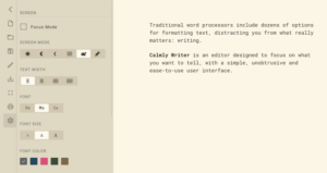 Calmly Writer