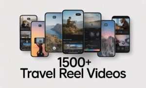 1500+ Travel Reel Videos