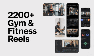 2200+ Gym & Fitness Reels