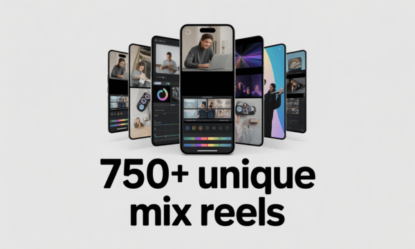 750+ Unique Mix Reels | Nomad Foundr