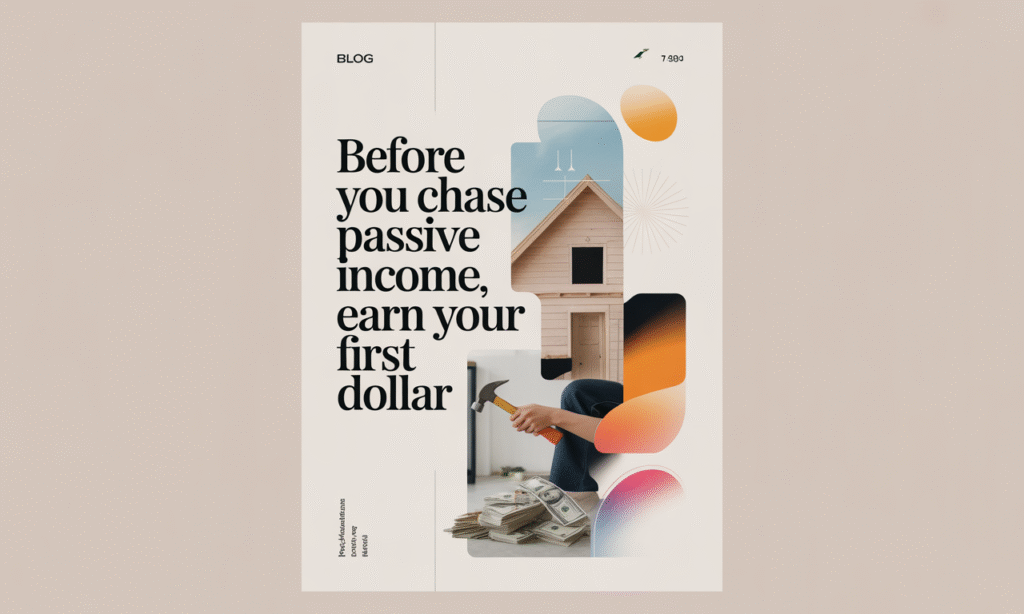 Earn Your First Dollar