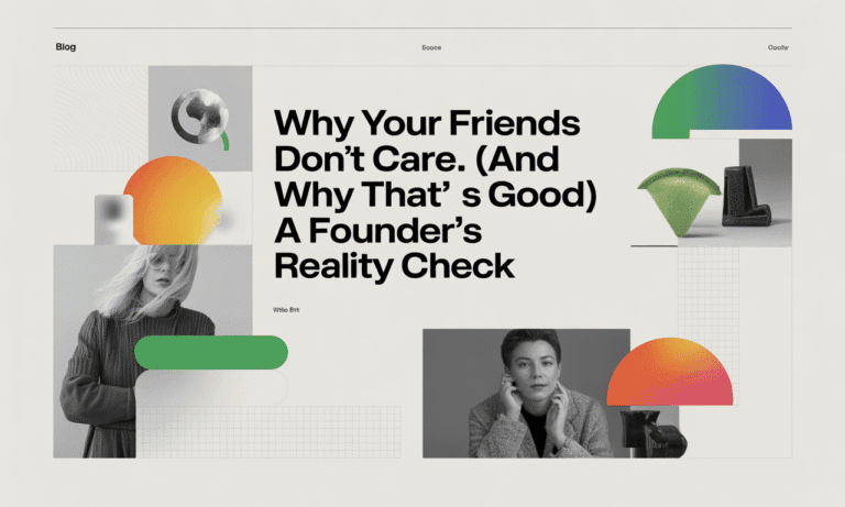 Why Your Friends Don’t Care