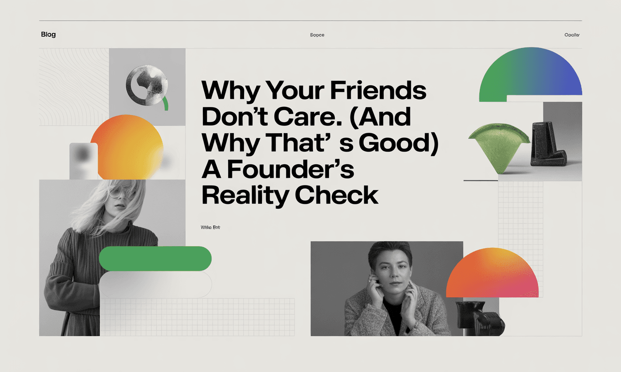 Why Your Friends Don’t Care