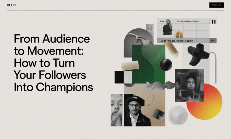 How to Turn Your Followers into Champions