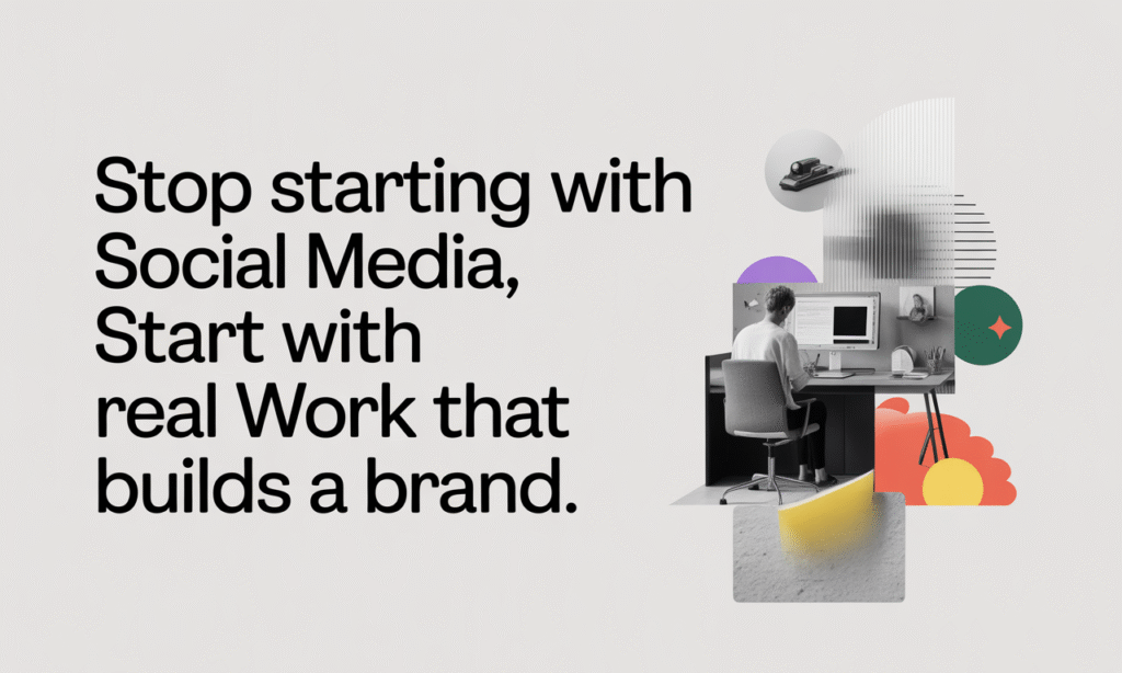 Stop Starting with Social Media