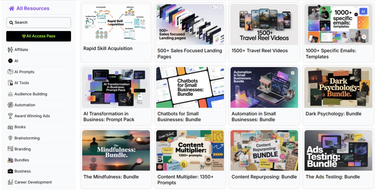 Home resource banner