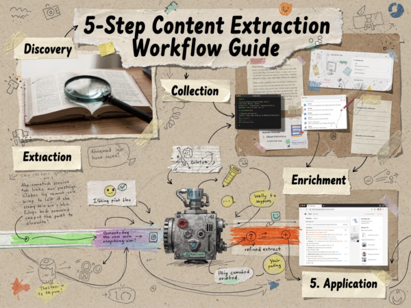 5-Step Content Extraction Workflow Guide | Nomad Foundr