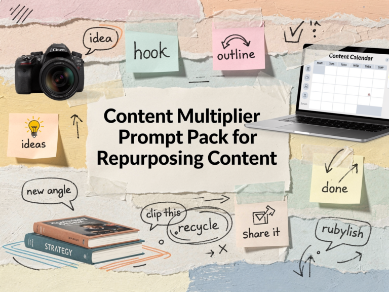 Content Multiplier Prompt Pack for Repurposing Content