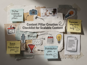 Content Pillar Creation Checklist for Scalable Content