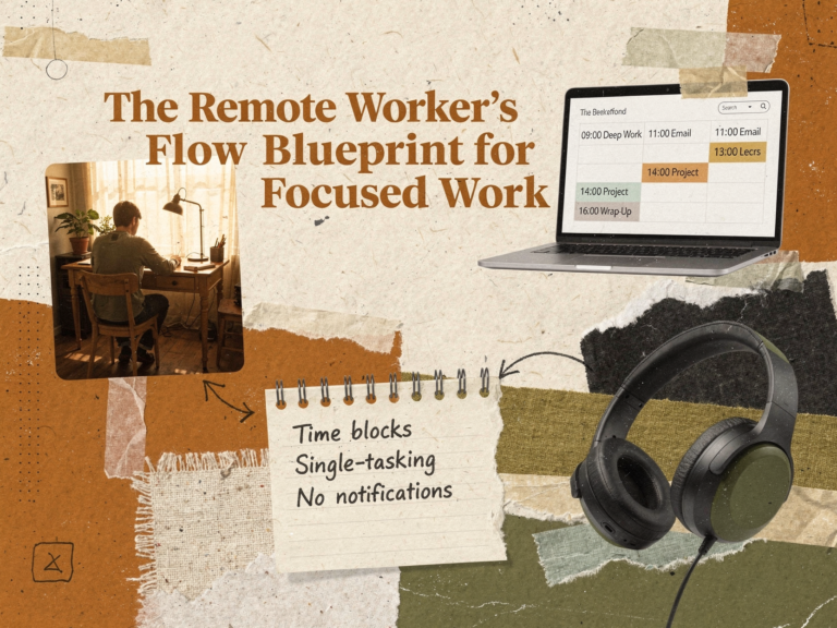 The Remote Worker’s Flow Blueprint for Focused Work