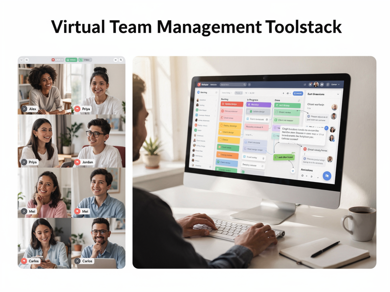 Virtual Team Management Toolstack for Remote Teams | Nomad Foundr
