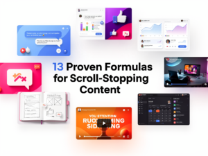 13 Proven Hook Formulas for Scroll-Stopping Content